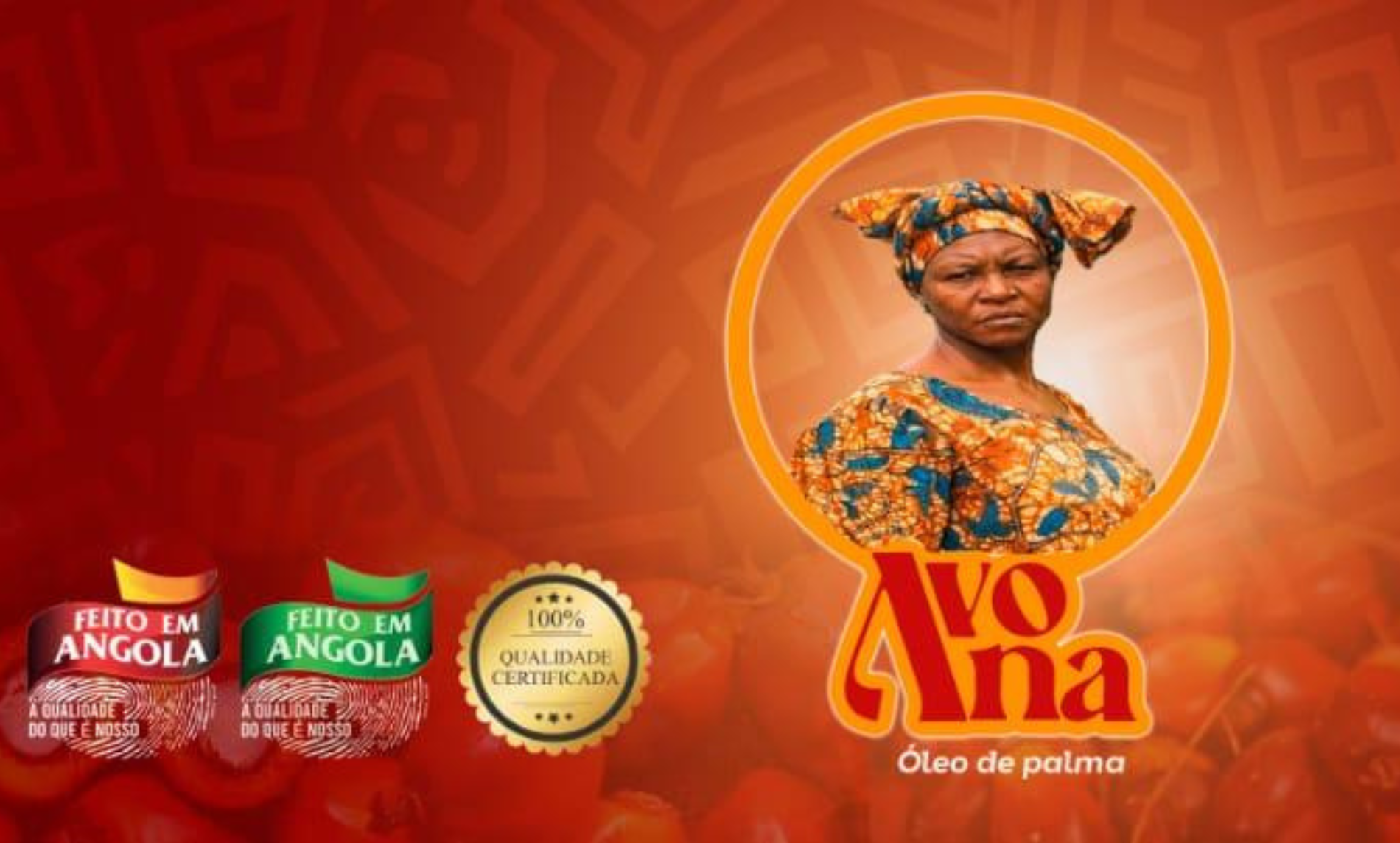 Prato típico angolano com óleo de palma